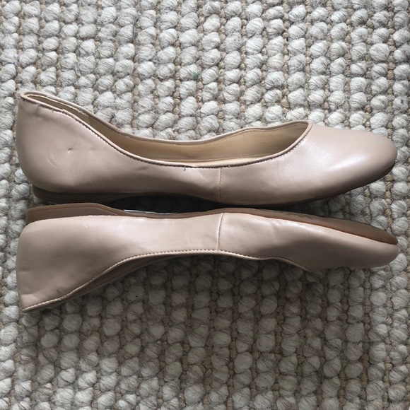 Nine West Cushioned Nude Flats - Picture 5 of 6